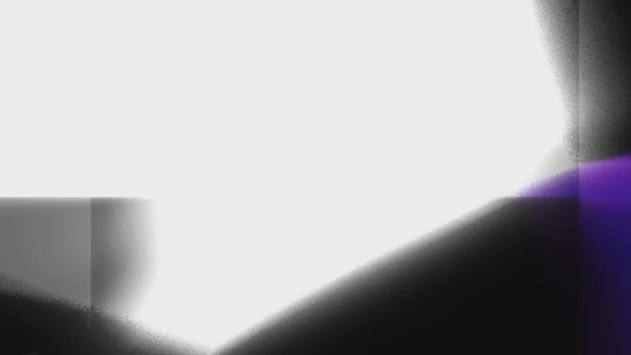 VENUS website backsplash, video poster: a soft white and gray gradient with a purple edge
